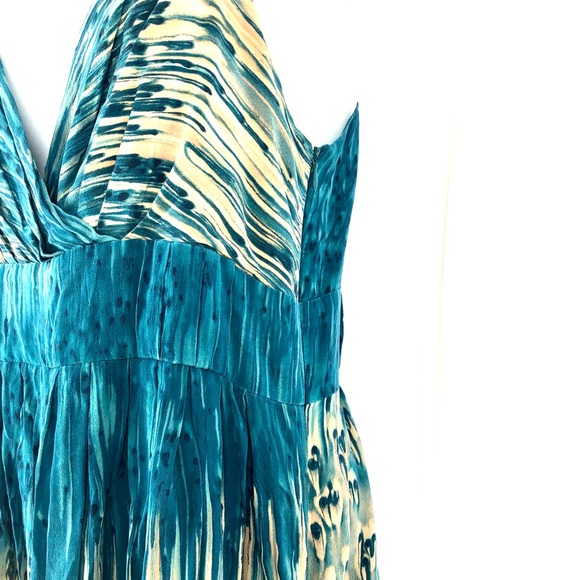 Anthropologie lil silk wide strap dress 6 - Picture 2 of 8